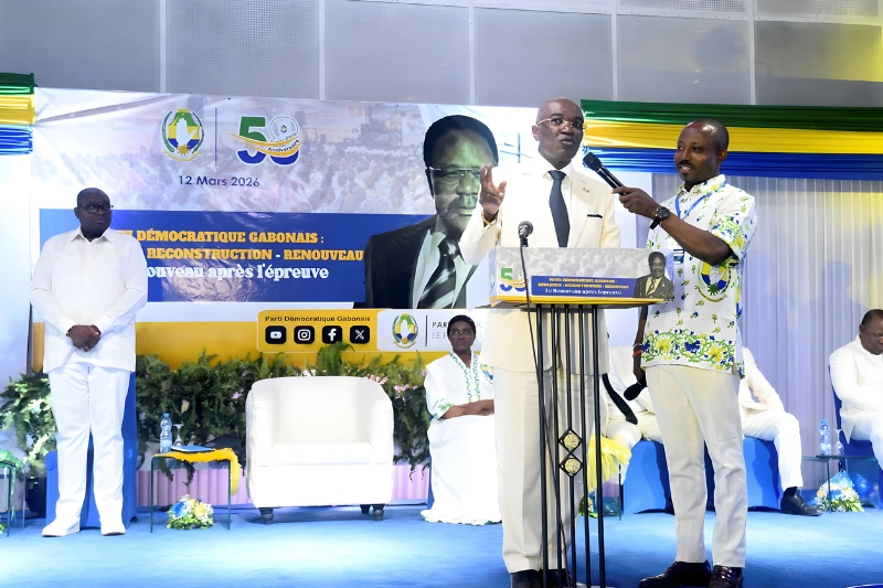 Blaise Louembe, président du PDG