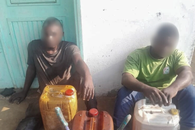 Breat Ndzouki et Randy Tonda, voleurs présumés