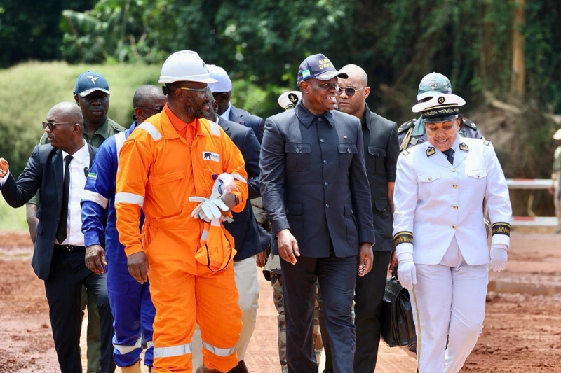 Brice Clotaire Oligui Nguema, président du Gabon
