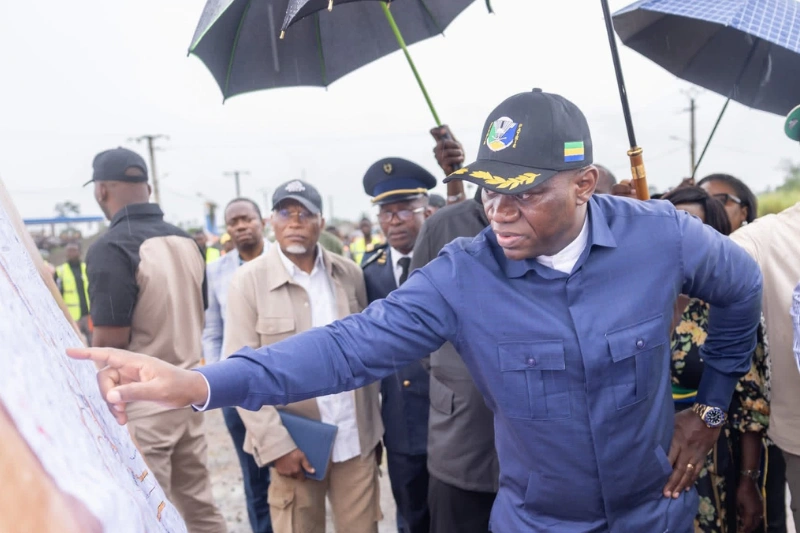 Brice Clotaire Oligui Nguema, président du Gabon