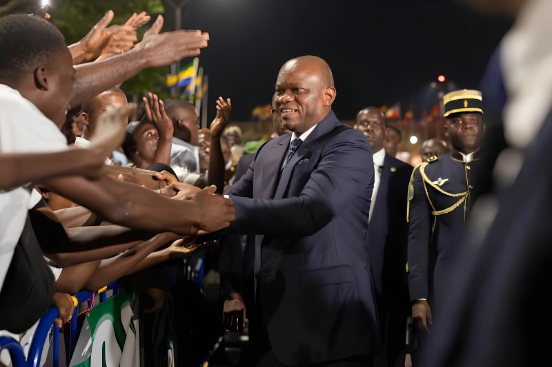 Brice Clotaire Oligui Nguema, président du Gabon 
