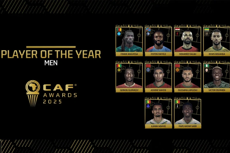 Football/Joueur africain de l'année 2025 : Bouanga sur la liste des nommés