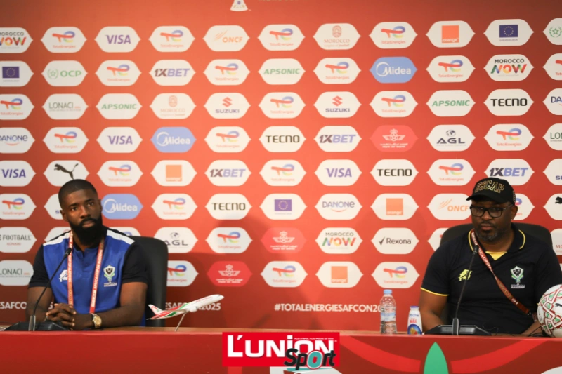 Thierry Mouyouma et Bruno Ecuele Manga