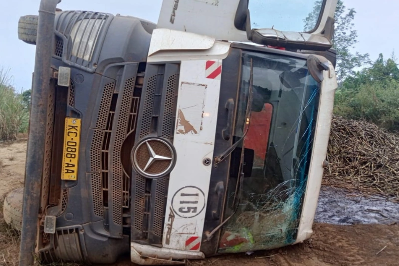 Camion accidenté à Ouéllé-Sucaf
