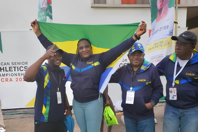 Athlétisme : une médaille d'argent pour Mekame Ndong et deux records gabonais battus à Accra