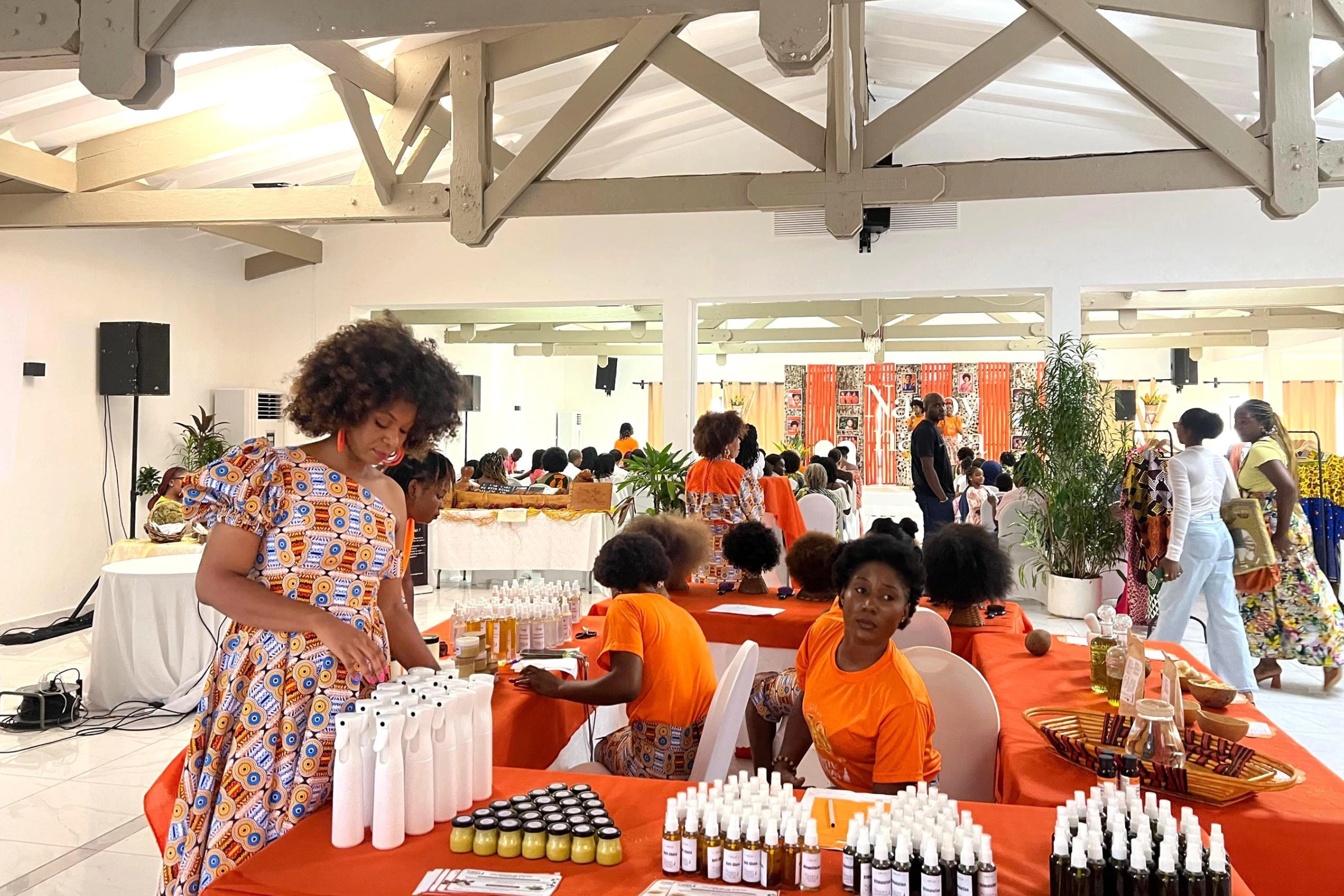 Les afros se sont donné rendez-vous aux 10 ans de Nappy Nanga.