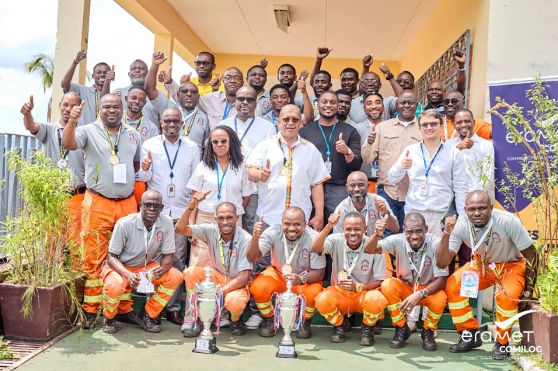 Moanda : Comilog triomphale à la Coupe du monde des entreprises au Maroc