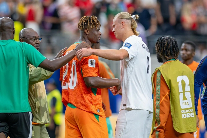 Côte d'Ivoire-Norvège (1-2) : Erling Braut Haaland fait tomber les Éléphants