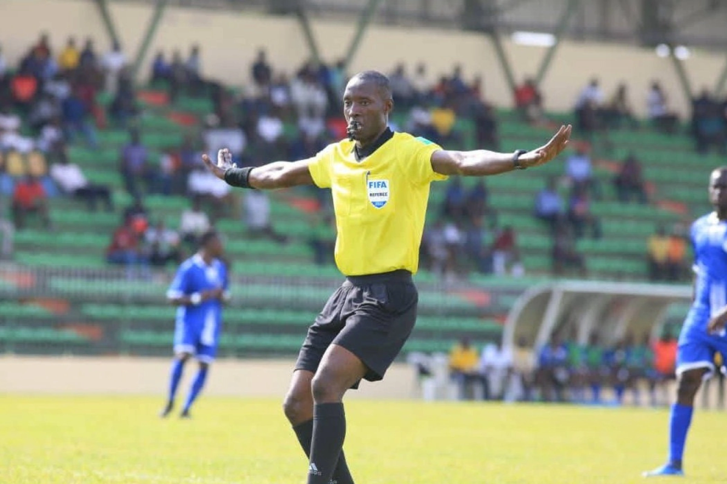 Cregue Fleury Moukagny sera l’unique arbitre gabonais au Maroc. 