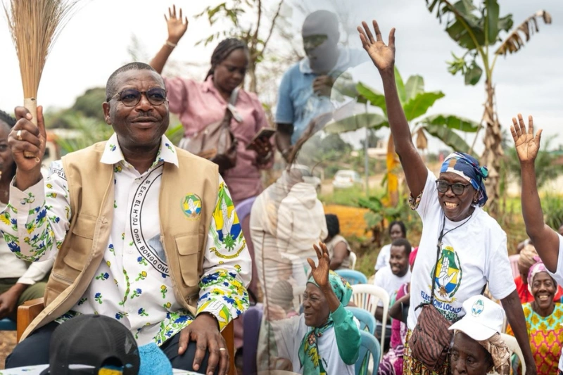 Lébamba : l'opération de charme d'Edgard Moukoumbi