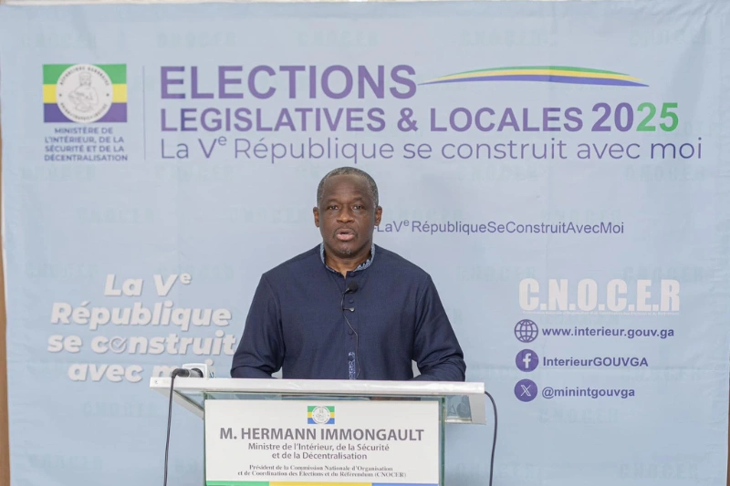 Hermann Immongault, ministre de l'Intérieur