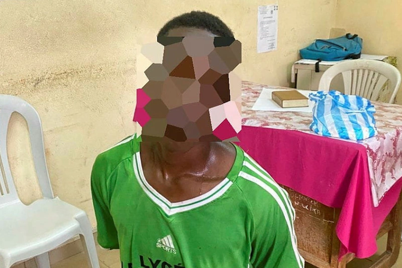 Auteur présumé de l’agression à Sibang