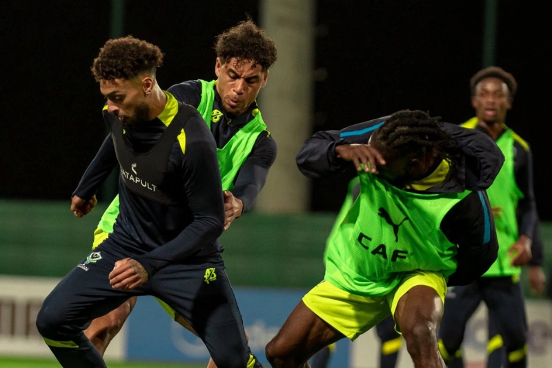Entrainements de l'équipe nationale du Gabon