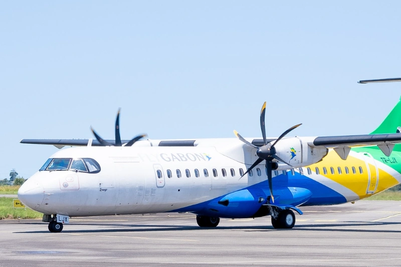 Un avion de Fly Gabon. © DR