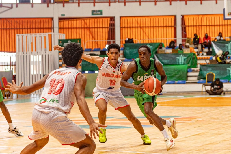 Afrobasket masculin U18/ Madascar-Gabon (68-65) : le Gabon défait dans les ultimes instants