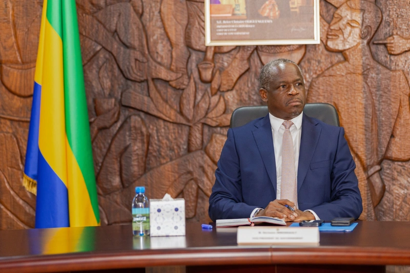 Hermann Immongault, vice-président du gouvernement gabonais