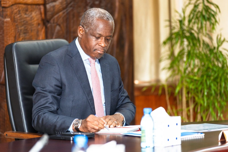 Hermann Immongault, vice-président du gouvernement gabonais