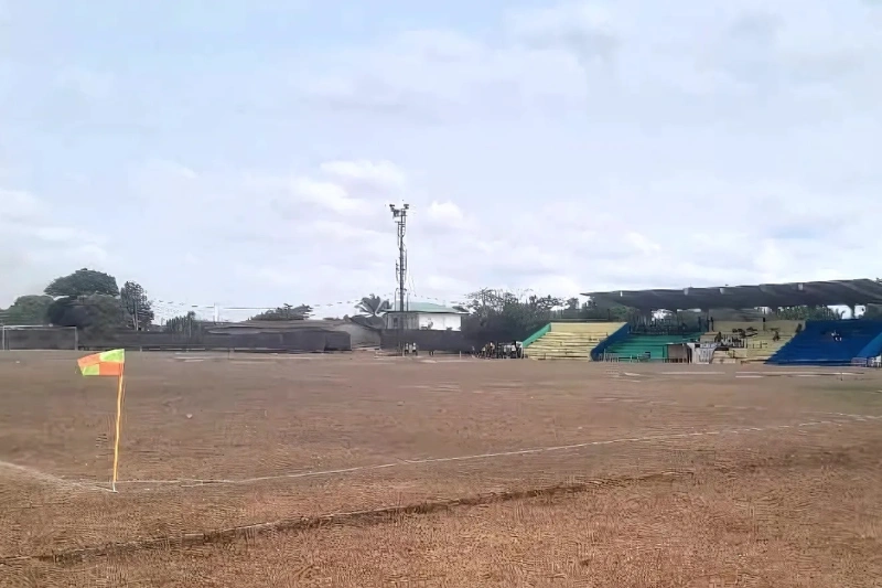 Voilà à quoi ressemble désormais le stade Mbombet de Mouila.