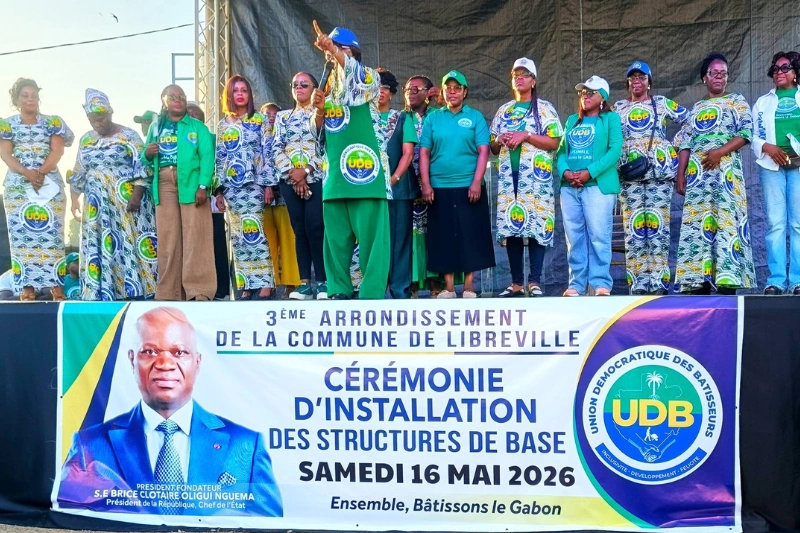 Installation des nouveaux responsables UDB du 3e arrondissement de Libreville
