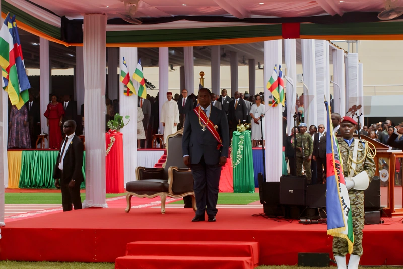 Investiture de Pr Faustin-Archange Touadera en République centrafricaine (RCA)