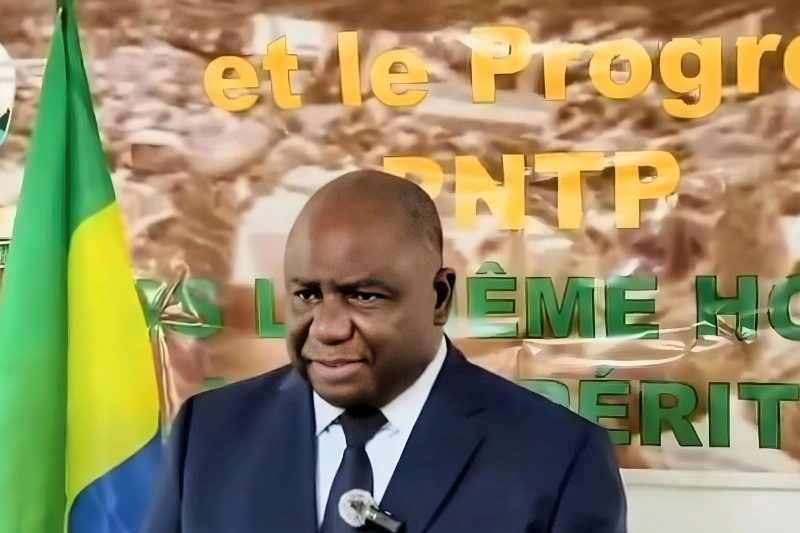 Jean Rémi Yama, président du Parti national pour le travail et le progrès (PNTP)