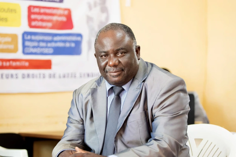 Jean Rémi Yama, président du Parti national pour le travail et le progrès (PNTP) 