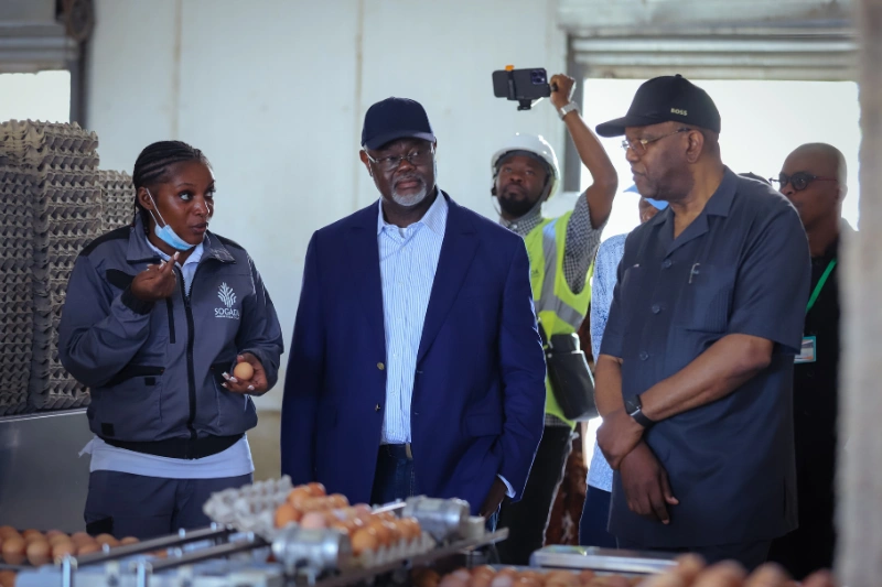 Élevage : l’ambassadeur de l’Angola apprécie les réalisations de la Sogada