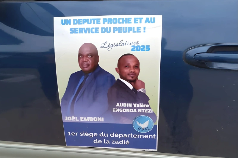 Makokou : Joël Emboni, candidat RPM, en soins intensifs son chauffeur mort sur-le-champ