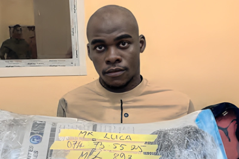 Junior Luca Ingom Ndong, traficant de drogue