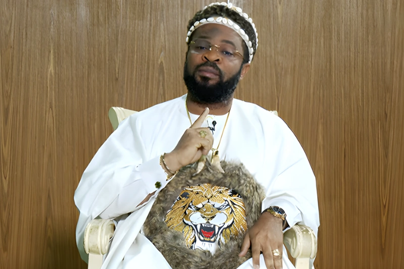 Junior Xavier Ndong Ndong,  président du Conseil national des rites et traditions du Gabon