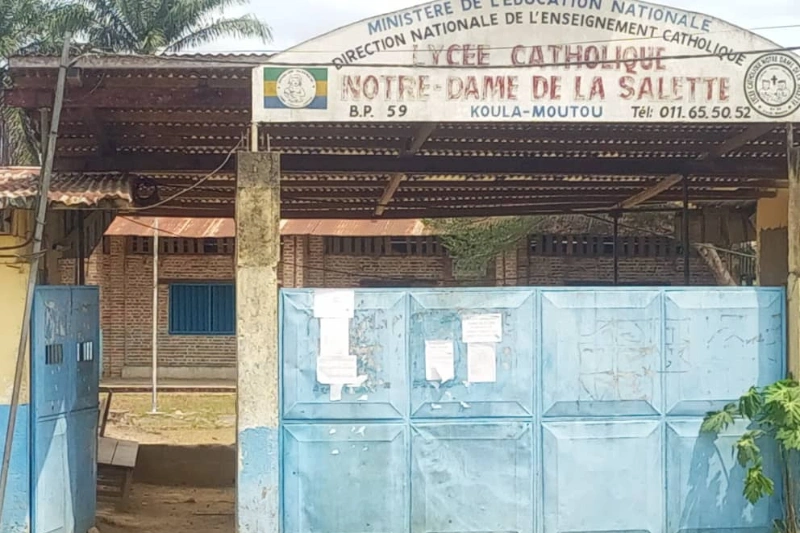 Koulamoutou/ Une rentrée en douceur au lycée catholique Notre-Dame de Salette