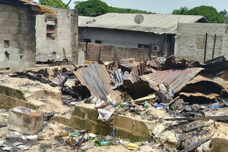 Un incendie à "Ça-M'Étonne"