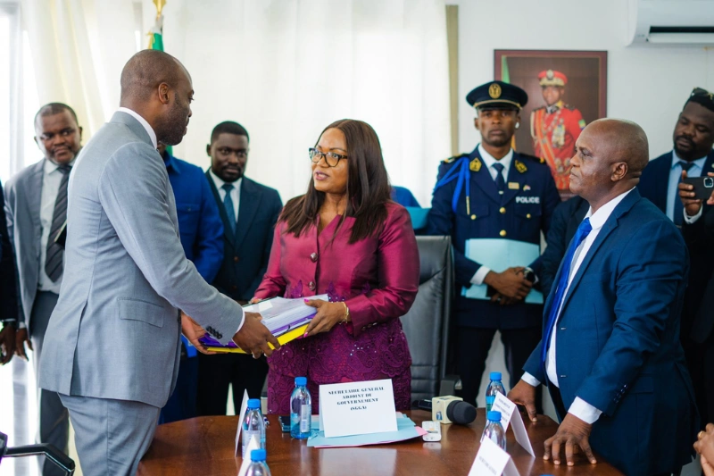 Mark Alexandre DOUMBA et Bonjean Rodrigue MBANZA. © DR