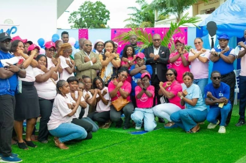 Novembre bleu : Lambaréné accueille le « Village Rose et Bleu »