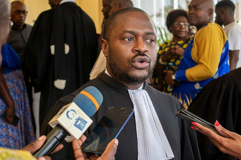 Me Anges Kevin Nzigou, un des avocats des parties civiles