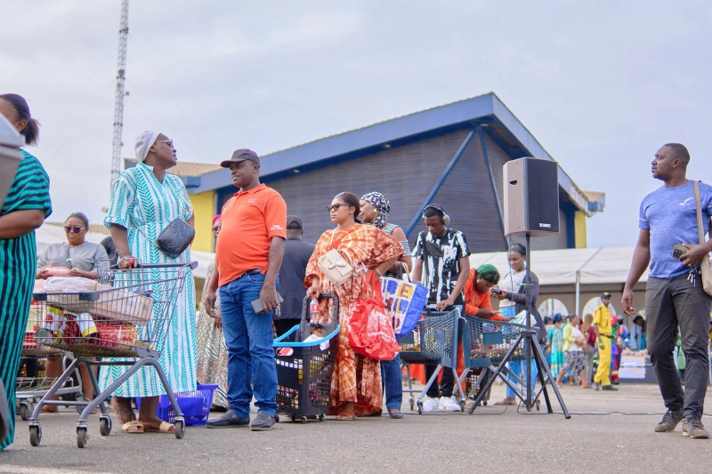Lutte contre la vie chère : le Méga-marché se déploie à Owendo