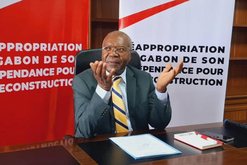 Michel Ongoundou Loundah, président de REAGIR