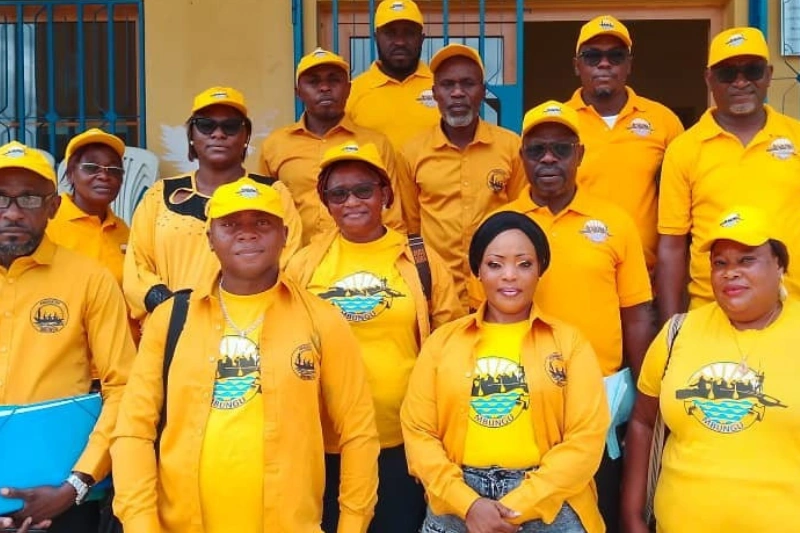 Le bureau directeur de l’association Mbungu.