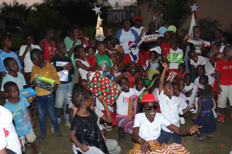Noël : l'association MB Support comble de joie les enfants du Cap Santa Clara