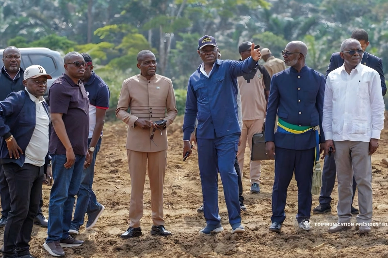 Brice Clotaire Oligui Nguema, président du Gabon