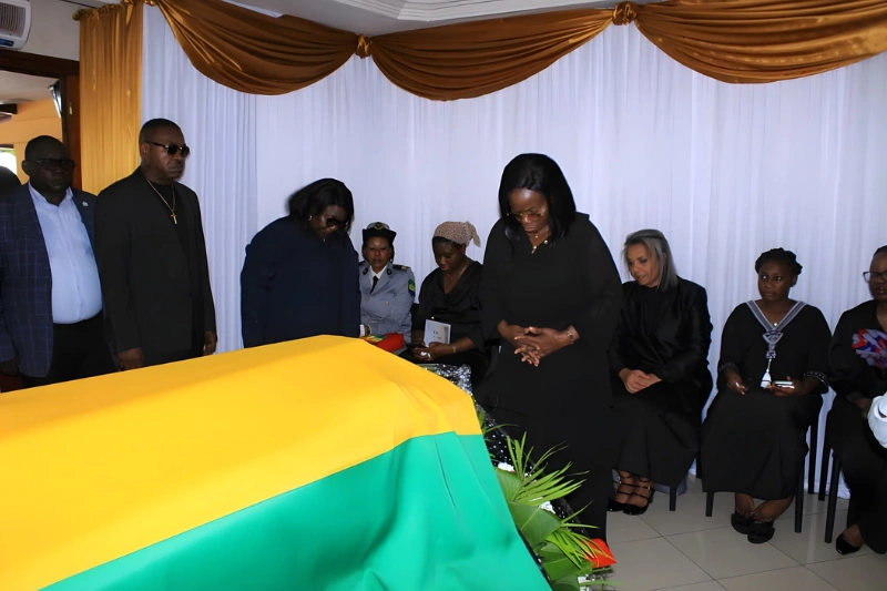 Obsèques d'Emmanuel Ondo Methogo