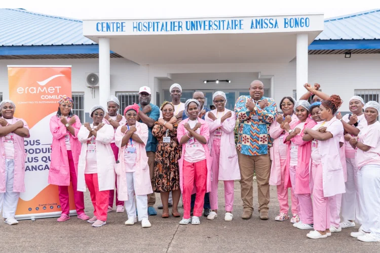 Octobre Rose : Eramet renforce les moyens de depistage dans le Haut-Ogooué 