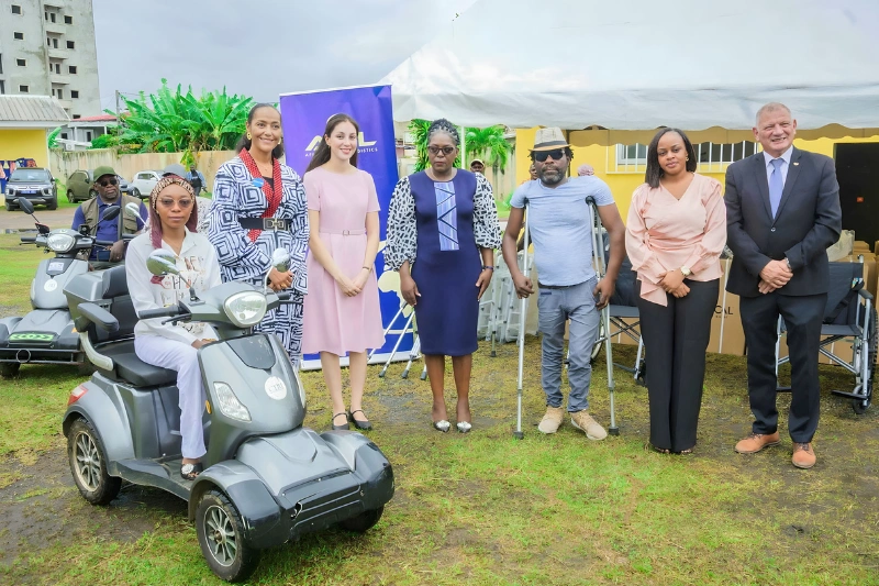 Affaires sociales : don d'équipements pour les personnes à mobilité réduite
