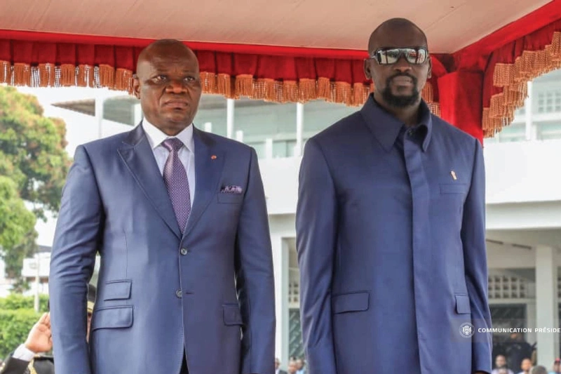 Oligui Nguema à Conakry depuis hier