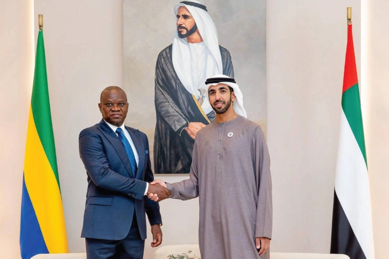 Brice Clotaire Oligui Nguema, président du Gabon, à Abu Dhabi