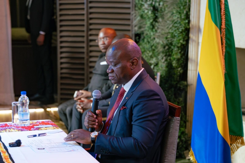 Brice Clotaire Oligui Nguema, président du Gabon