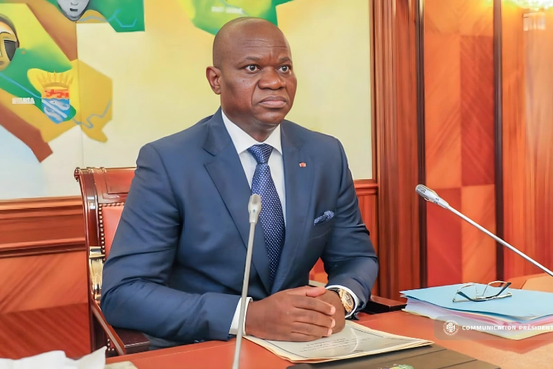 Brice Clotaire Oligui Nguema, président du Gabon