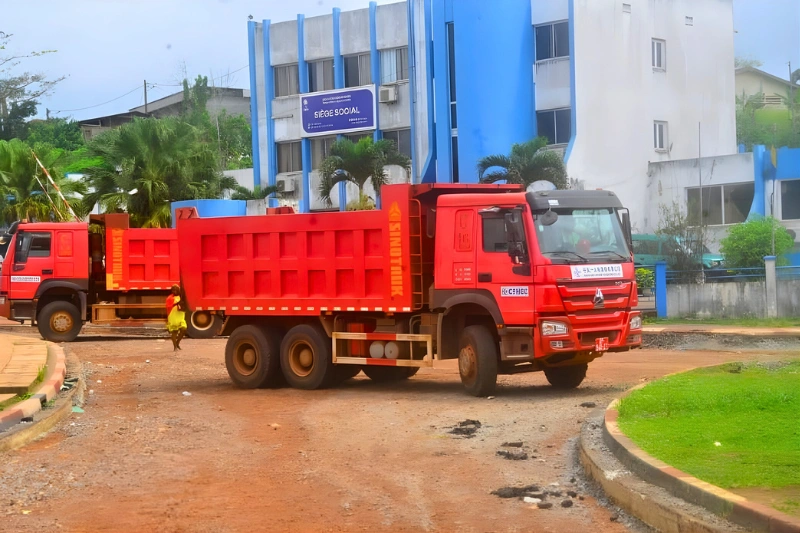 Oyem : vers une reprise des travaux de voirie urbaine