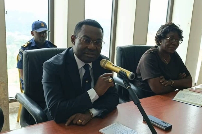 Fernand Paulin Joumas dit Salamba, maire de franceville