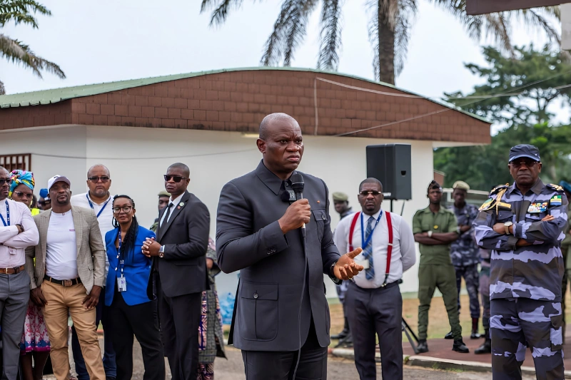 SEEG : après l'annonce de la scission, Oligui Nguema rassure les agents